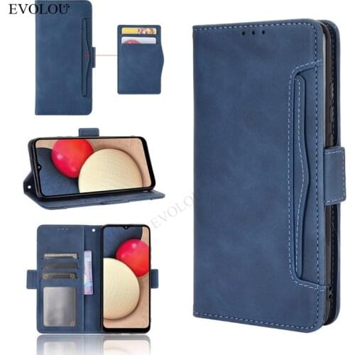 Magnetic Multifunction Flip Leather Case For Samsung Galaxy A02S M02S S21 Plus Ultra M51 A42 A52 A72 5G Wallet Card Slot Cover