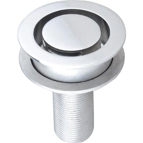 Stainless Boat Thru-Hull Gas Fuel Tank Vent Straight Flush Mount Hardware