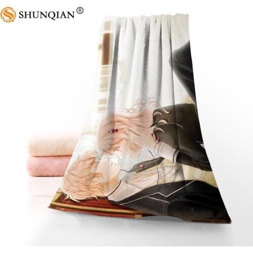 New Custom DIABOLIK LOVERS Towel Printed Cotton Face/Bath Towels Microfiber Fabric For Kids Men Women Shower Towels