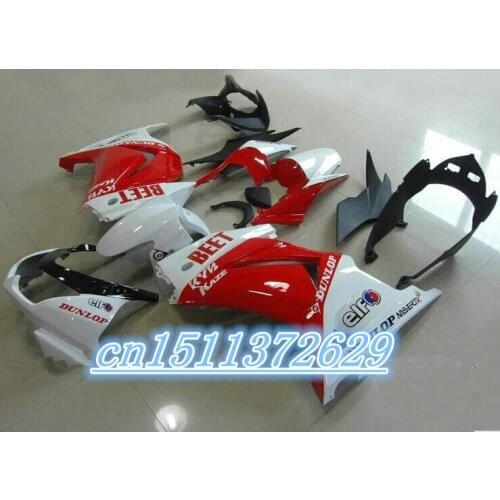 Dor-Fairing For Kawasaki EX-250R EX250R EX 250R 2008-2012 08-12 2008 2009 2010 2011 2012 for red white D injection