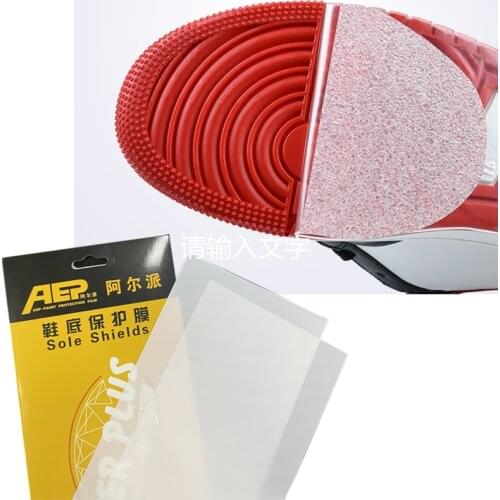 Shoes Sole Protector Sticker for Self-Adhesive Ground Grip Shoe Protective Bottoms Outsole Insoles wear resistant and anti-slip