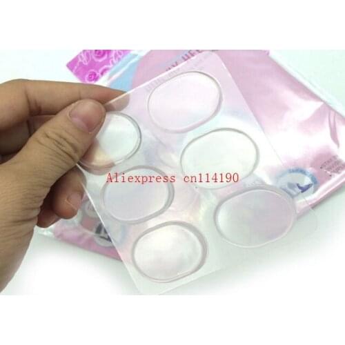 Wholesale 500 packs Silicone Gel Shoes Insert Gel Pad Shoes Sticker High Heel Care Cushion Pain Relief Anti-slip Foot Heel Care