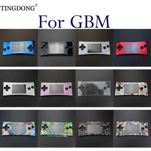 Front Faceplate Cover Replacement for GameBoy Micro for GBM Front Case Housing Repair Part