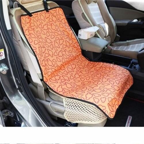 Dog pad hammock cover with seat belt for Opel car