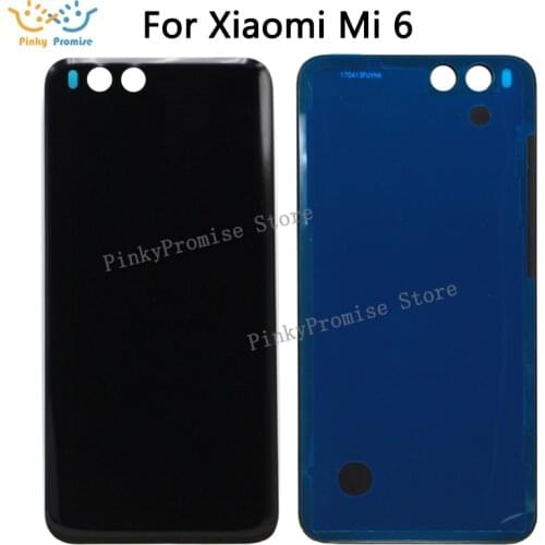 For XIAOMI Mi6 Glass Back Cover Replace Housing Mi6 Battery Cover Replacement Door For XIAOMI Mi 6 Battery Cover