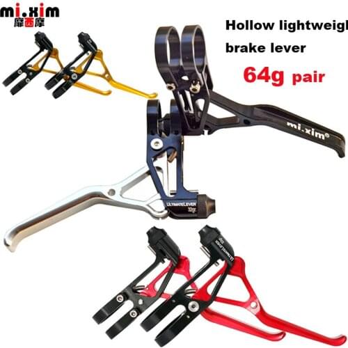Ultralight road folding BMX brake lever CNC bicycle brake lever Ultralight aluminum alloy bicycle brake lever 64G