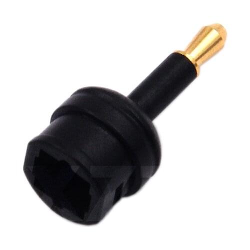 Toslink Plug to 3.5mm Mini Digital Optical Cable Adapter Male to SPDIF Standard Port Hi-Fi Audio Connector for Macbook TV Box