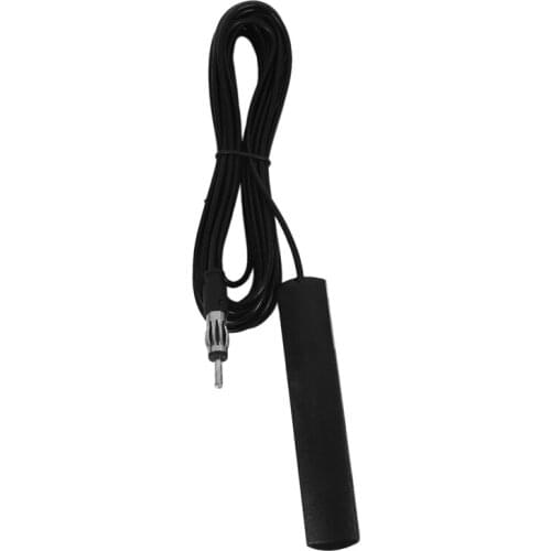 ANT-309 Car Radio Antenna - Universal Car FM Radio Antenna Patch Black Radio Antenna Amplifier Aerial Windsn Mount 85-112MHZ