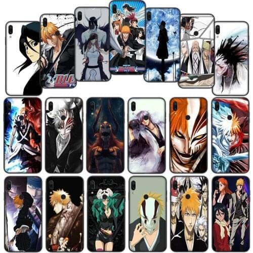 Bleach Ichigo Kurosaki Anime Soft Cover Case for Xiaomi Note 11 11I Ultra 10 Lite 10T Poco M3 F3 F2 X3 NFC Pro