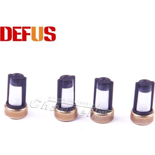 DEFUS 300pcs/lot 12*6*3mm auto spares parts micro fuel injector filter fit for car injector (ASNU03C,AY-F101)