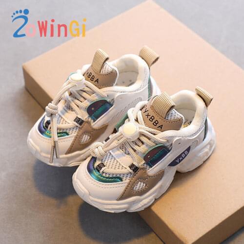 Size 21-30 Childrens Sneakers Boy Children Casual Shoes Non-slip Sport Running Shoes kinder schuhe Girls Shoes for Toddlers