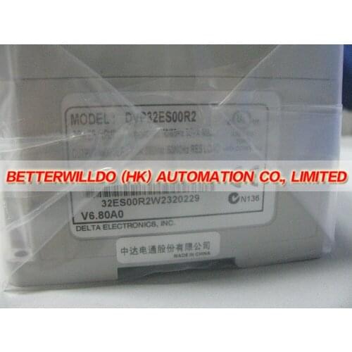 DVP32ES00R2 Original Brand New Delta PLC 100-240VAC 16DI 16DO relay output 1 Year Warranty