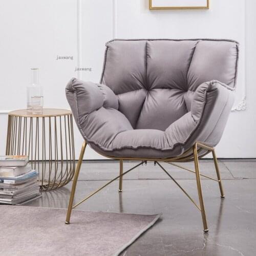 Balcony Student Dormitory Study Lazy Sofas Bedroom Small Apartment Single Sofa Chair Living Room Cafe Leisure Backrest Armchair