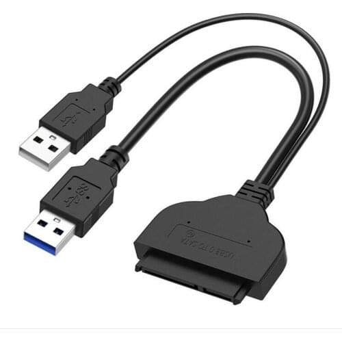 LBSC USB 3.0 to 2.5" SATA Hard Drive Disk Adapter Cable Converter for SSD/HDD With USB Power cable