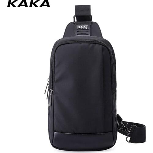 Xiaomi Fashion Mens Multi-layer Storage Chest Bag Outdoor Riding Crossbody Bag High Quality Waterproof Shoulder Back Packs