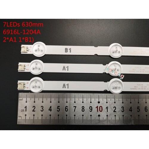 New Kit )7LEDs 630mm LED backlight strip for LG 32LN5700 6916L-1204A 6916L-1426A