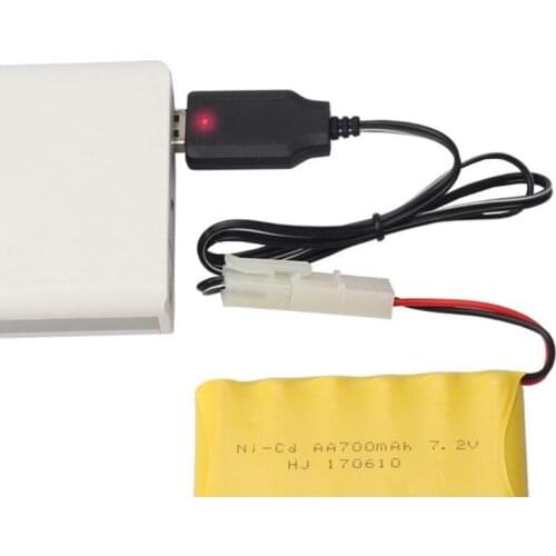 Rechargeable Battery Charger Ni-Cd Ni-MH SC Batteries Pack KET-2P Plug Power Adapter 7.2V 250mA Output P82B