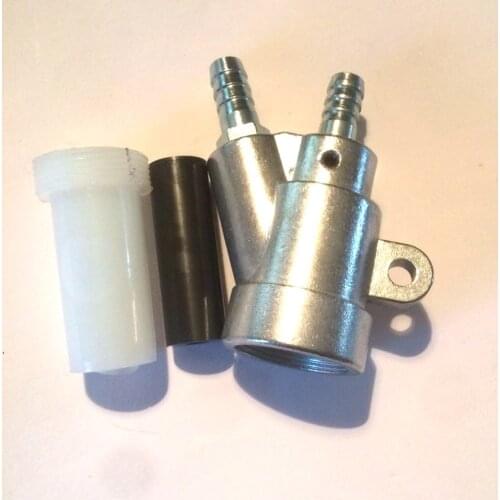 C type sandblasting gun with 1piece 80x20x8/10mm boron carbide sandblast nozzle and blaster nozzle holder