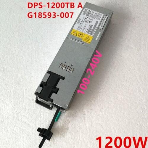 New PSU For Intel FXX1200PCRPS 1200W Power Supply DPS-1200TB A DPS-1200TB B DPS-1200TB C DPS-1200TB D G18593-007