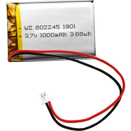 Factory direct sales 802245 polymer lithium battery electric water pump watching theater netbook 3.7V battery