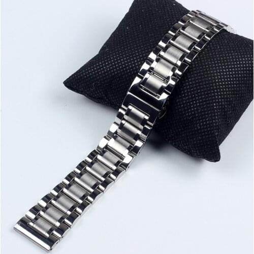 Stainless Steel Watch bands For master Collection Watch Strap 14MM 18MM 19MM 20MM 21MM 22MM 24MM men women metal watch bracelets