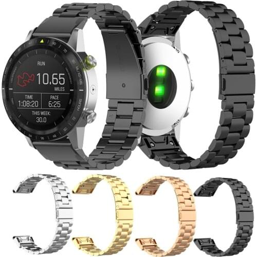 20mm quick fit Watchband for Garmin Fenix 5S 6S smart watch Stainless steel watch band strap For Fenix5S plus Fenix 6S pro bands