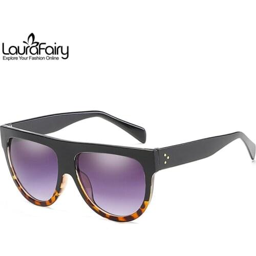 Laura Fairy Big Frame Design Women Sunglasses UV protection Gradient Lenses Shades Sun Glasses oculos de sol feminino