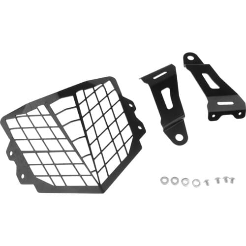 1 Set Motorcycle Headlight Headlamp Mesh Grill Guard Cover For Honda CRF250L 2012-2017