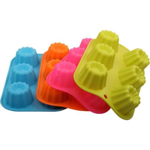 1pcs/lot Silicone Cake Mold Tool Chocolate Cake Muffin Liners Baking Cup Mold Cooking Tools Kitchen Accessories Supplies N1089