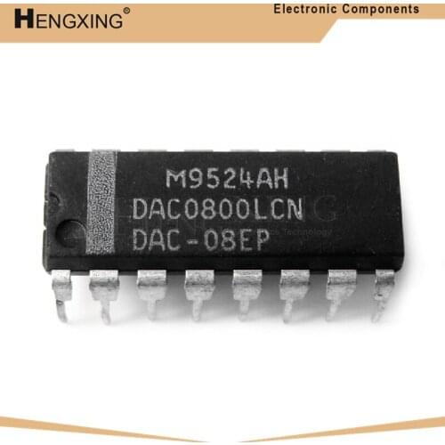 10piece DAC0800LCN DAC0800 DIP-16 In Stock