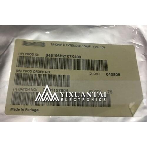 5pcs/lot 10pcs/lot 50pcs/lot Free Shipping! New Original B45196H2107K409 B45196H2107 SMD