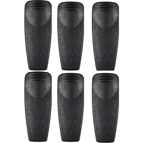 6Pcs HLN9845 Belt Clip for Motorola Radios GP328 GP338 HT750 HT1250 GP329 GP339 GP320 XT960 PTX760 GP380 GP340 GP12850