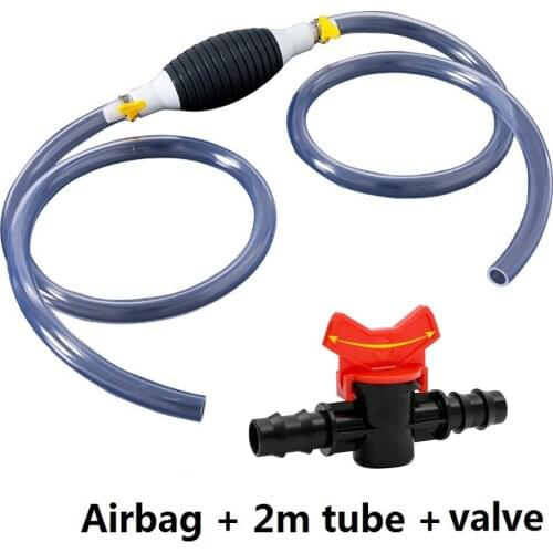 Car Fuel Tank Sucker Oil Transfer Car Fuel Pump Petrol Diesel Liquid Manual Pump Syphon Fuel Saver Car Fuel Gas Pump Gasoline