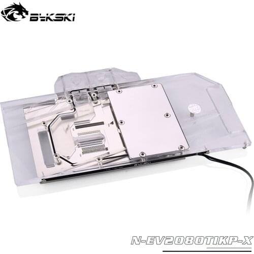 Bykski Full Cover GPU Water Cooling RGB Block for EVGA RTX2080Ti KINGPIN N-EV2080TIKP-X