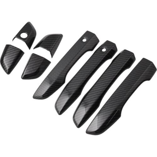 ABS Plastic Door Handle Cover 8-Piece Set for Honda Civic 2016 2017 2018 2019 2020 Protection Strip Exterior Decoration