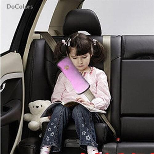 DoColors car Seat Belt shoulder pad pillow case For FIAT Punto Sedici Linea Bravo FCC4 Viaggio Coroma Ottimo