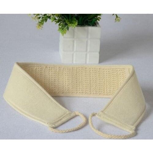 New Natural Soft Exfoliating Loofah Back Strap Loofah bath towel Shower Massage Spa Scrubber Sponge Body Skin Health Cleaning