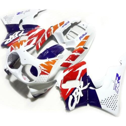 Aftermarket Fairings for HONDA CBR900RR 893 1992 1993 1994 1995 Red Flames fairing kit CBR893RR 92 93 94 95 XF25