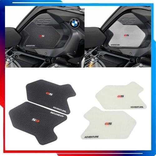 For BMW R1200GS R 1200GS ADV R1250GS LC GS Adventure Rubber Sticker Side Pad 2013-2019 Motorcycle Side Fuel Tank Pad