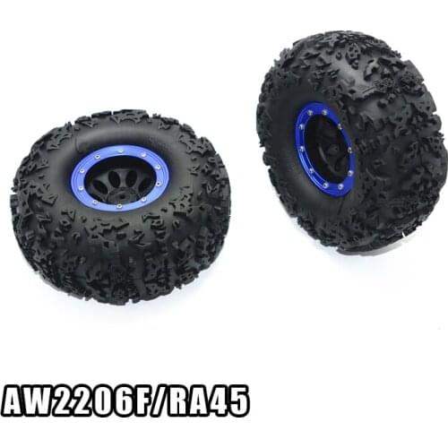 ROADTECH 2.2 inch off-road car tire + 2.2 inch plastic car bell-to AW2206F/RA45 wheels
