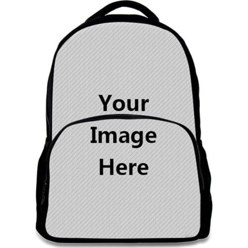 Customize your own backpack felt material boys girls school backpacks double shoulder strap and portable soft handle school bags
