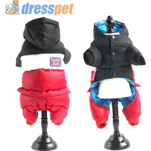 Warm Winter Dog Clothes Pet Products Dogs Pets Clothing Jacket Puppy Coat Outfits For French Bulldog Chihuahua Small Dogs Coats