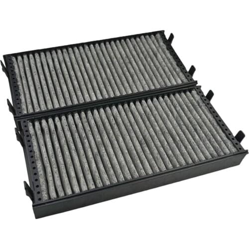 Car Cabin Air Filter For BMW X5 E70 2005-2013 X6 E71 2007-2014 CU2941-2 64316945586 64316945585