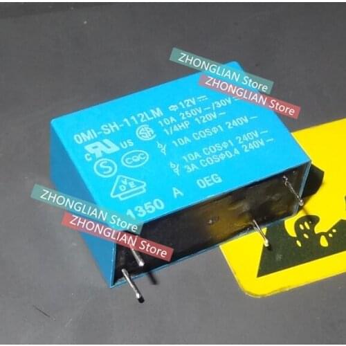 50pcs/Lot relay OMI-SS-112LM 10A/4 foot new genuine