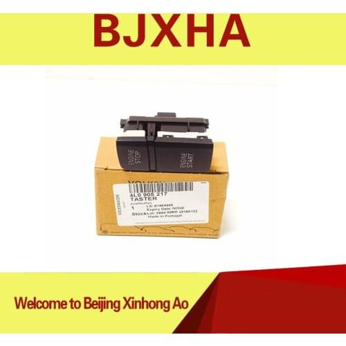 For Audi Q7 2006 2007 2008 2009 OEM 4L0905217 black Motorstart Motorstopp OE start stop engine switch button