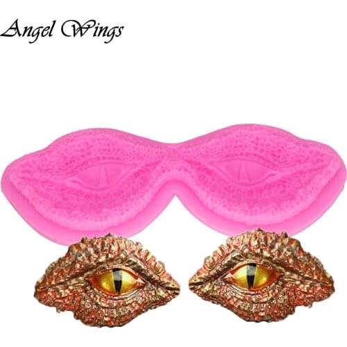 DIY Dinosaur eyes Silicone mold for cake decorating chocolate Resin Molds Fondant Sugar Craft Molds DIY Cake F1403