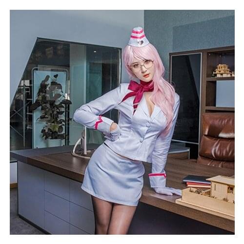 FGO Fate Grand Order Tamamo No Mae Koyanskaya Secretary Suit Uniform Dress Outfit Cosplay Costume Halloween Carnival Costumes