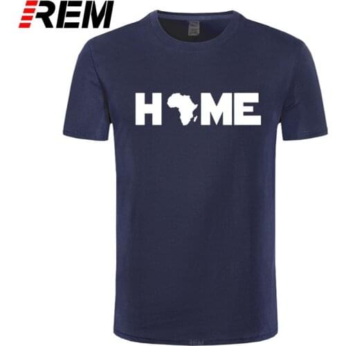 REM Fashion Casual Men T-shirt Home Africa Black Lives Matter African Pride Mens Black Gray T-Shirt Tshirt