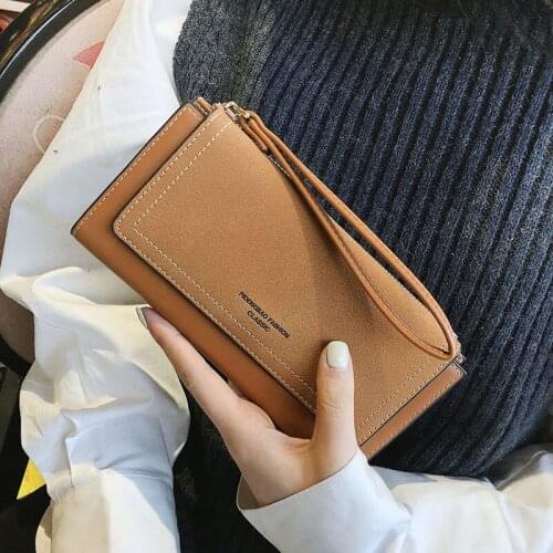 Женские мягкие кошельки LAVECRVAY China At AliExpress