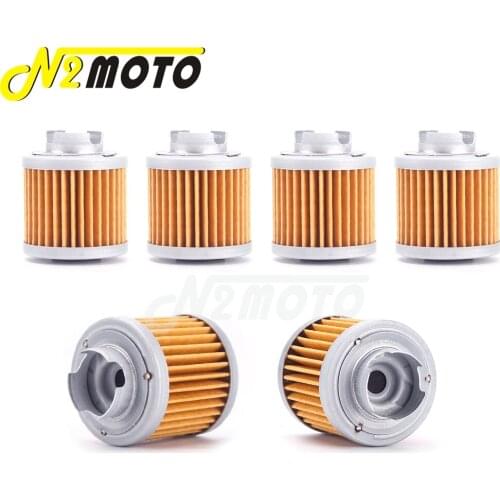 6 Pcs Motorcycle Parts Oil Filter for Daytona 150/190 2V Anima 150-190 4V Trex 150 Piranha 150 Daytona Type Zongshen ZS190 Honda
